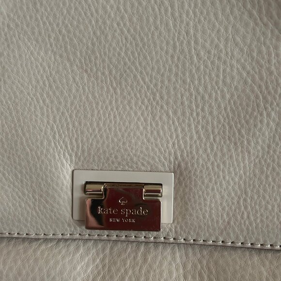 Kate Spade New York MAGNOLIA PARK LARGE LAUREL SATCHEL LEATHER BAG Purse - Picture 11 of 12